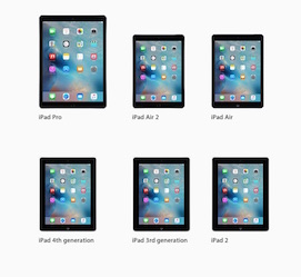 example iPad models